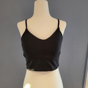 Whisper Angela Sports Bra Size M Black